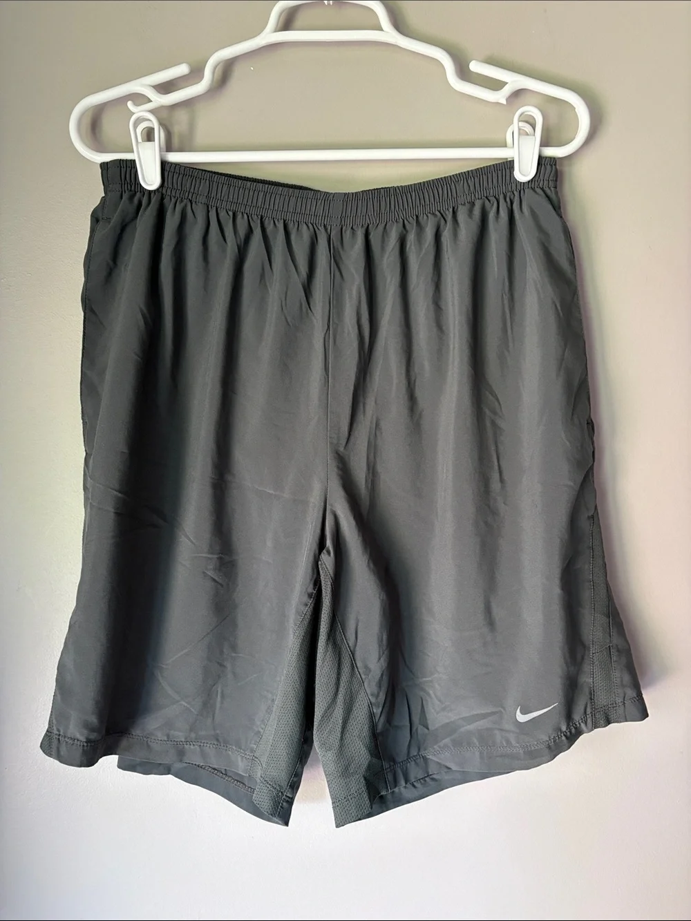 Nike Men’s Grey Dri Fit Running Shorts